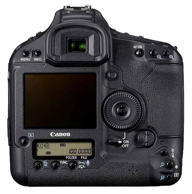 Canon EOS 1D Mark 4 rear